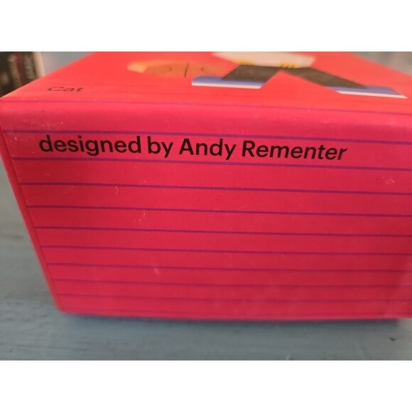 NEW Areaware Block Party Wooden Blocks CAT By Andy Rementer New In Box Age 6 + - Picture 6 of 6